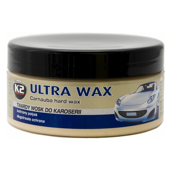 Паста-полироль для кузова K2 ULTRA WAX с воском + губка, 250 мл K073 Паста-полироль для кузова K2 ULTRA WAX с воском + губка, 250 мл K073