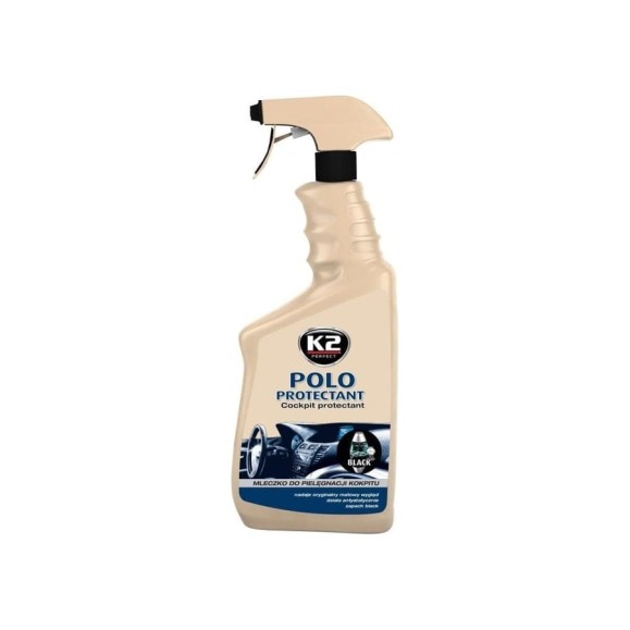 Полироль пластика K2 POLO PROTECTANT black man, спрей 770 мл K417BL Полироль пластика K2 POLO PROTECTANT black man, спрей 770 мл K417BL