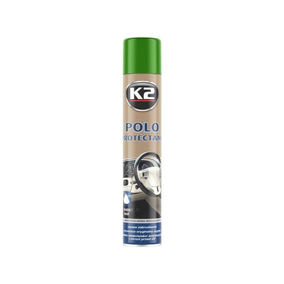 Полироль пластика K2 POLO PROTECTANT MAT зеленый чай, аэрозоль, 750 мл K418ZH Полироль пластика K2 POLO PROTECTANT MAT зеленый чай, аэрозоль, 750 мл K418ZH