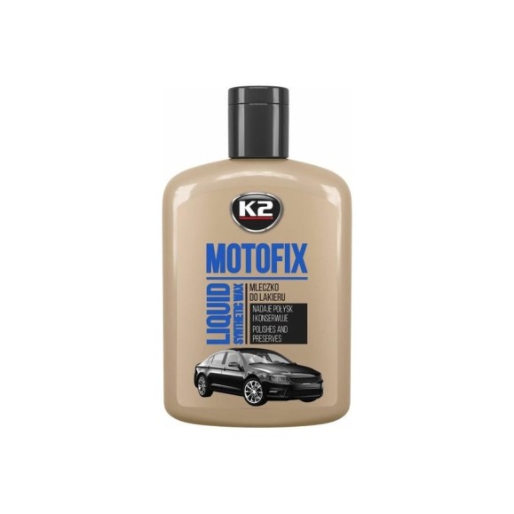 Полироль кузова K2 MOTOFIX воск, 200 мл K051