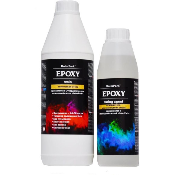 Набор для изготовления эпоксидной смолы Palizh KolerPark 3 кг KP.EPOXY-3 11606712 Набор для изготовления эпоксидной смолы Palizh KolerPark 3 кг KP.EPOXY-3 11606712