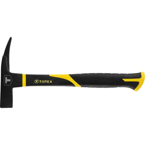 Шиферный молоток TOPEX 600 г, рукоятка из стекловолокна 02A855 Шиферный молоток TOPEX 600 г, рукоятка из стекловолокна 02A855