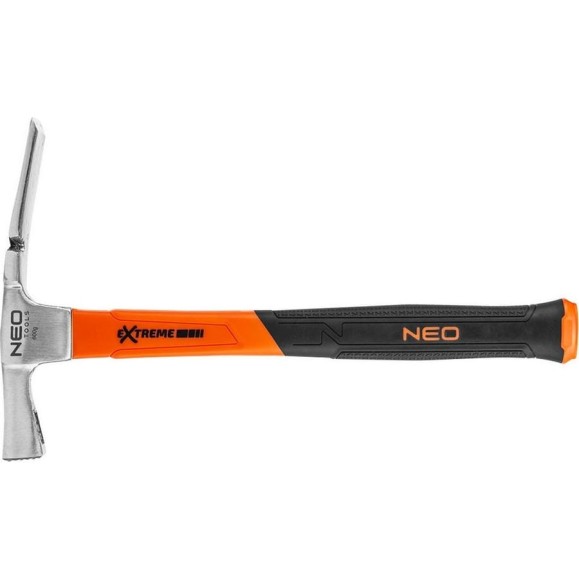 Молоток-кирочка NEO Tools 600 г, рукоятка из стекловолокна 25-133 Молоток-кирочка NEO Tools 600 г, рукоятка из стекловолокна 25-133