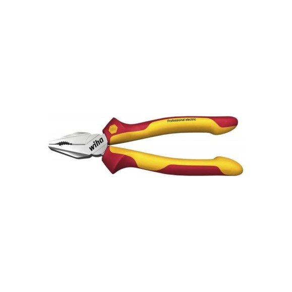 Пассатижи Wiha Professional electric с DynamicJoint и OptiGrip со сверхдлинной режущей кромкой wih27328 Пассатижи Wiha Professional electric с DynamicJoint и OptiGrip со сверхдлинной режущей кромкой wih27328
