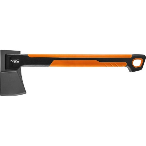 Универсальный топор NEO Tools 1200 г, вес обуха 850 г, топорище из стекловолокна и TPR 27-032 Универсальный топор NEO Tools 1200 г, вес обуха 850 г, топорище из стекловолокна и TPR 27-032