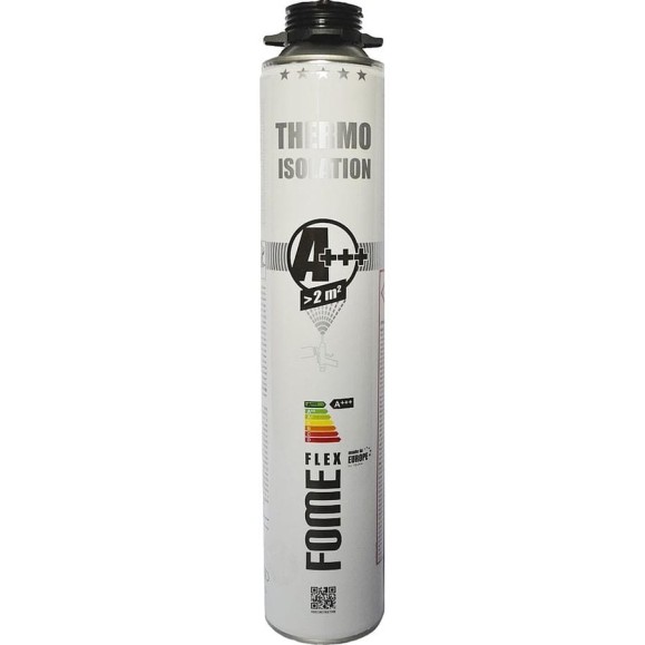 Напыляемый утеплитель FOME FLEX Thermo Isolation A+++, 900 мл 01-3-2-022 Напыляемый утеплитель FOME FLEX Thermo Isolation A+++, 900 мл 01-3-2-022