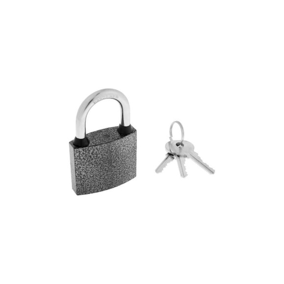 Навесной замок LOCKLAND с влагозащитной дужкой, 50 мм 6884225 Навесной замок LOCKLAND с влагозащитной дужкой, 50 мм 6884225