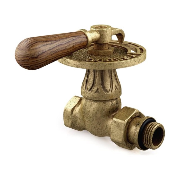 Прямой вентиль SR Rubinetterie Belle Epoque 1/2”, на подачу, ручной регулировки, бронза 0311-1500Z000 Прямой вентиль SR Rubinetterie Belle Epoque 1/2”, на подачу, ручной регулировки, бронза 0311-1500Z000