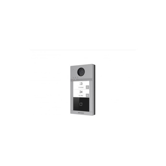 IP вызывная панель Hikvision на двух абонентов с ИК-подсветкой и Wi-Fi DS-KV8213-WME1 2Мп 23760 IP вызывная панель Hikvision на двух абонентов с ИК-подсветкой и Wi-Fi DS-KV8213-WME1 2Мп 23760