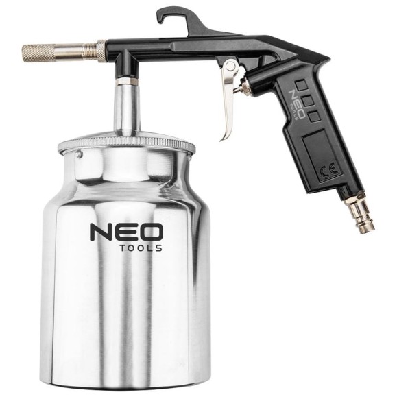 Пескоструйный пистолет с бачком NEO Tools 14-724 Пескоструйный пистолет с бачком NEO Tools 14-724