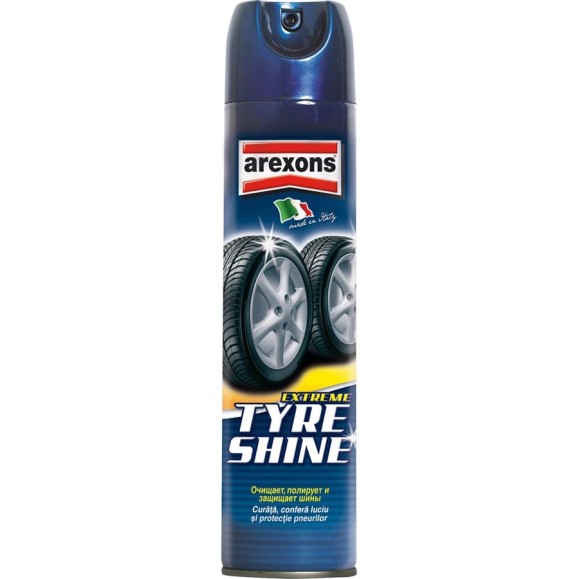 Пенный чернитель шин на силиконовой основе AREXONS Extreme Tyre Shine 400 мл 35020 7164 Пенный чернитель шин на силиконовой основе AREXONS Extreme Tyre Shine 400 мл 35020 7164
