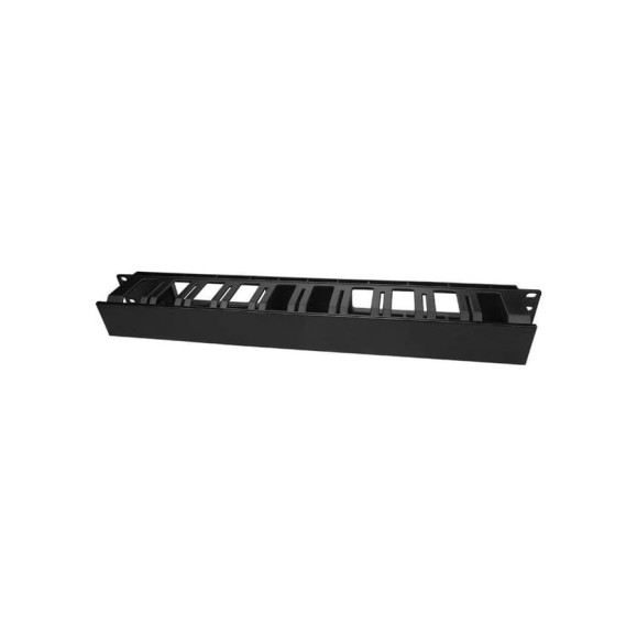 Кабельный организатор Hyperline CM-1U-D66-PL-COV пластиковый с крышкой, глубина 66 мм 481512 Кабельный организатор Hyperline CM-1U-D66-PL-COV пластиковый с крышкой, глубина 66 мм 481512