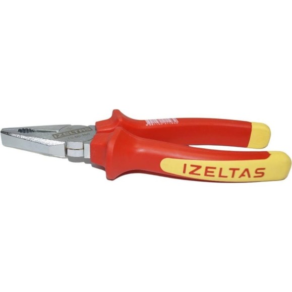 Диэлектрические комбинированные плоскогубцы IZELTAS 1000В, 160 мм 3020126160 Диэлектрические комбинированные плоскогубцы IZELTAS 1000В, 160 мм 3020126160