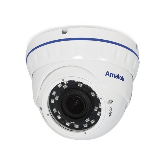 Мультиформатная купольная видеокамера Amatek AC-HDV203V 2,8-12 мм 7000175 Мультиформатная купольная видеокамера Amatek AC-HDV203V 2,8-12 мм 7000175