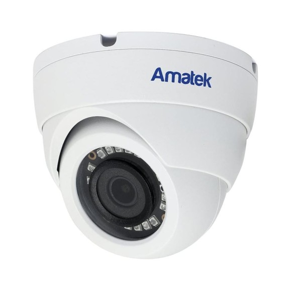 Мультиформатная купольная видеокамера Amatek AC-HDV202S 2.8 мм 7000555 Мультиформатная купольная видеокамера Amatek AC-HDV202S 2.8 мм 7000555