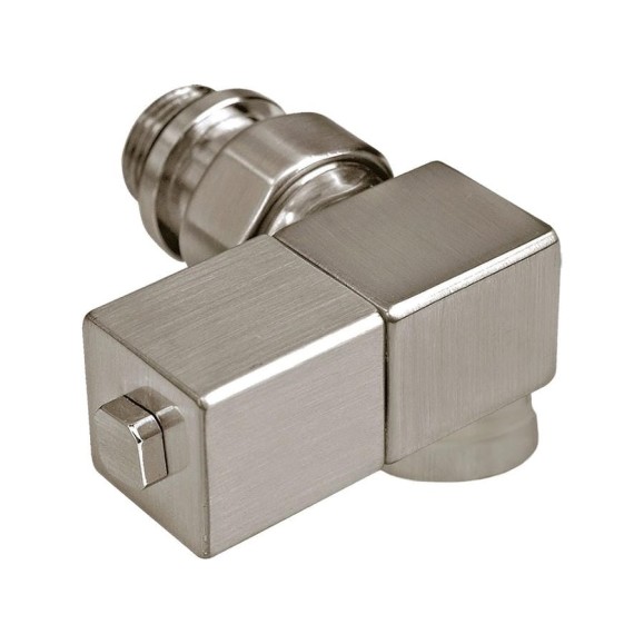 Вентиль SR Rubinetterie 3-осевой, правый Esedrsa 1/2, никель матовый 0606-1500NS00 Вентиль SR Rubinetterie 3-осевой, правый Esedrsa 1/2, никель матовый 0606-1500NS00