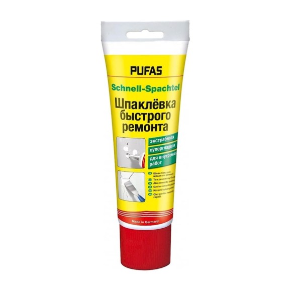 Шпаклевка быстрого ремонта PUFAS М 400 г 032601092 Шпаклевка быстрого ремонта PUFAS М 400 г 032601092