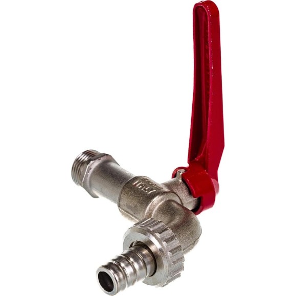 Садовый шаровой кран Uni-Fitt Н 1/2', со штуцером, ручка 106L2000 Садовый шаровой кран Uni-Fitt Н 1/2', со штуцером, ручка 106L2000