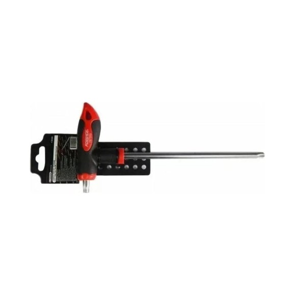 Ключ Forsage Т-образный 6-гранный с шаром и H4x100 мм, 25658 F-76504G Ключ Forsage Т-образный 6-гранный с шаром и H4x100 мм, 25658 F-76504G