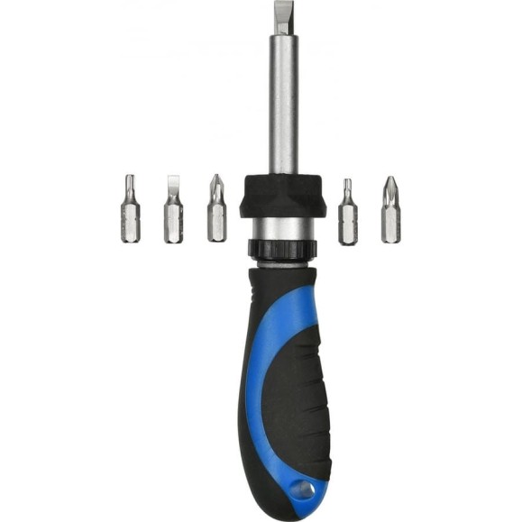 Отвертка Tulips tools 6 в 1, реверсивная IR15-507 Отвертка Tulips tools 6 в 1, реверсивная IR15-507