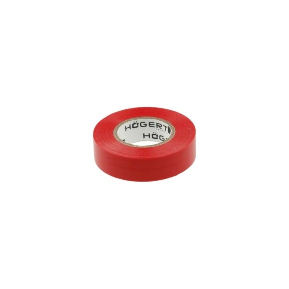 Изоляционная лента Hogert Technik 0,13x19 мм, 20 м, красная HT1P282