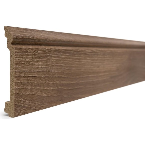 Напольный плинтус Decor-Dizayn ударопрочный влагостойкий цвет ясень 100Х16Х2400 мм 701-92SH Напольный плинтус Decor-Dizayn ударопрочный влагостойкий цвет ясень 100Х16Х2400 мм 701-92SH