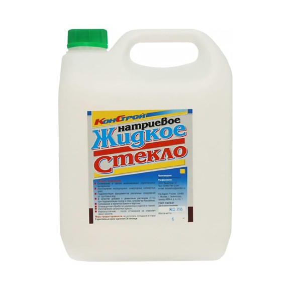 Жидкое стекло КОНСТРОЙ 7,5 кг 222149 Жидкое стекло КОНСТРОЙ 7,5 кг 222149