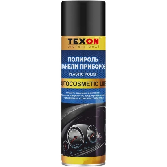 Полироль приборной панели Texon Proffesional матовая, клубника, 1000 мл, аэрозоль 1111171 Полироль приборной панели Texon Proffesional матовая, клубника, 1000 мл, аэрозоль 1111171