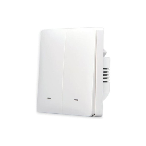 Двойной умный выключатель SmartNRG Switch Double белый Elari 202005 Двойной умный выключатель SmartNRG Switch Double белый Elari 202005