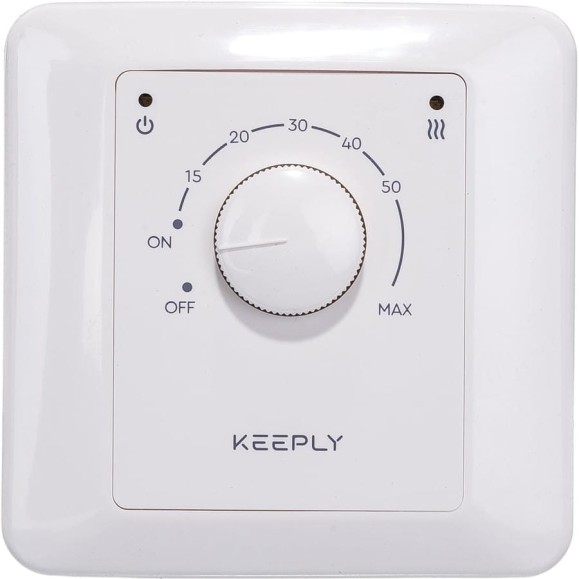 Терморегулятор белый 10.10 E KEEPLY KPL003501 Терморегулятор белый 10.10 E KEEPLY KPL003501