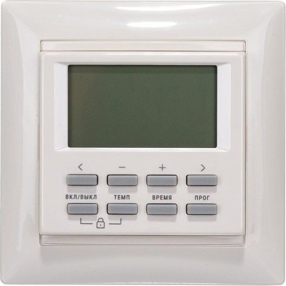 Термостат программируемый встраиваемый SPYHEAT NLC-527HN (бежевый) Термостат программируемый встраиваемый SPYHEAT NLC-527HN (бежевый)