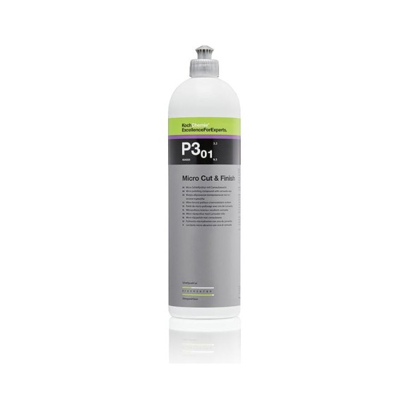 Финишная паста Micro Cut Finish P3.01 404001 с воском карнаубы 1 л Koch Chemie 019421 950 Финишная паста Micro Cut Finish P3.01 404001 с воском карнаубы 1 л Koch Chemie 019421 950