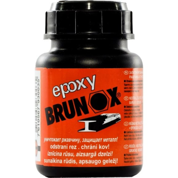 Грунтовка и преобразователь ржавчины BRUNOX Epoxy, 100 ml флакон BR010EP Грунтовка и преобразователь ржавчины BRUNOX Epoxy, 100 ml флакон BR010EP