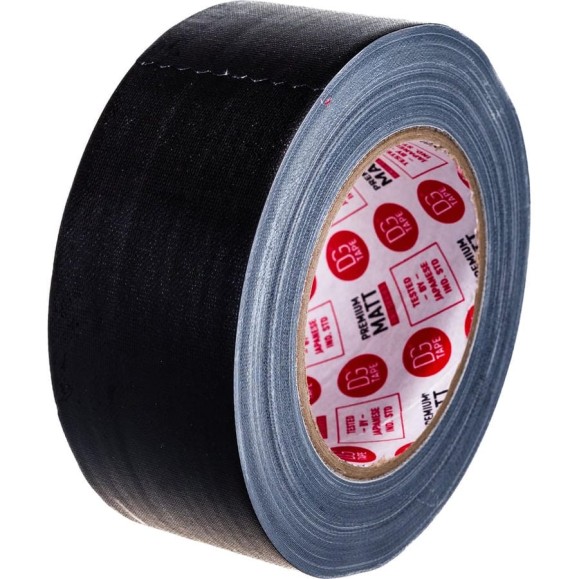 Клейкая лента DGTAPE MATT - Гаффа тейп 50мм/25м - Черный MATT50050/25/B Клейкая лента DGTAPE MATT - Гаффа тейп 50мм/25м - Черный MATT50050/25/B