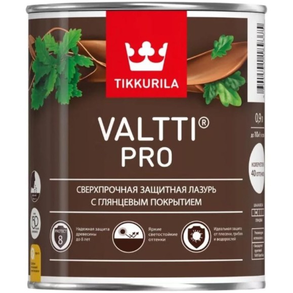Антисептик для дерева Tikkurila Валтти Pro палисандр, 0.9 л 52787 700010342