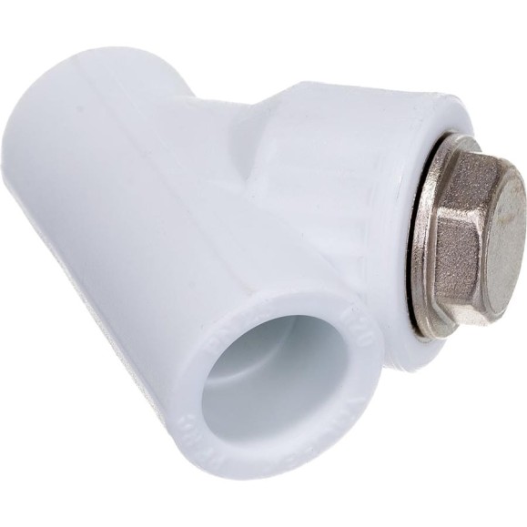 Сетчатый фильтр VALFEX PP-R белый, 20х45° 10141020 036-0616 Сетчатый фильтр VALFEX PP-R белый, 20х45° 10141020 036-0616