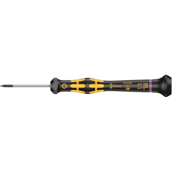 Антистатическая отвертка WERA 1573 Pentalobe ESD Kraftform Micro, PL 1.1х40 мм WE-030330