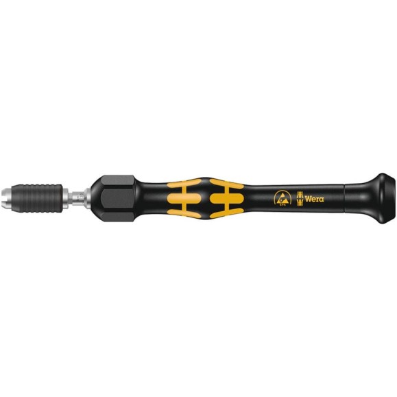 Динамометрическая отвёртка WERA 1431 ESD Micro 0.05-0.11 Нм, 4 мм Halfmoon/HIOS WE-074804