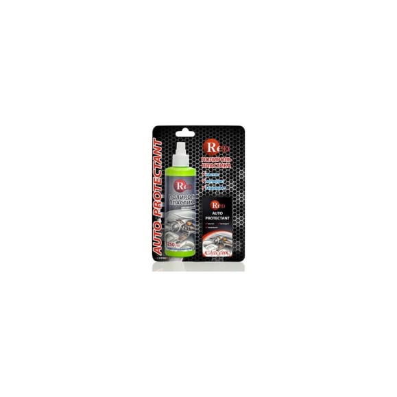 Полироль пластика RED Классик Middle Gloss глянцевый, с губкой, 250 мл R4250 Полироль пластика RED Классик Middle Gloss глянцевый, с губкой, 250 мл R4250