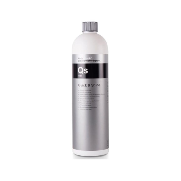 Средство для очистки ЛКП, стекла, пластика, хрома QUICK&SHINE 1л Koch Chemie 168001 004540 331 Средство для очистки ЛКП, стекла, пластика, хрома QUICK&SHINE 1л Koch Chemie 168001 004540 331