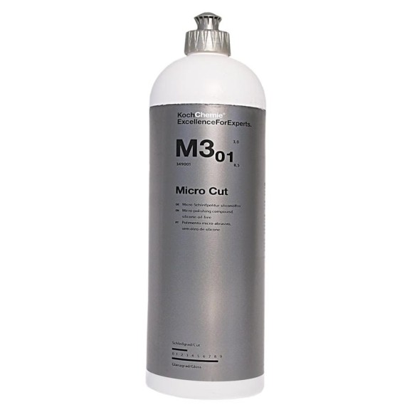 Микрошлифовальная полироль Koch Chemie Micro Cut M3.01 1 л 349001 015987 Микрошлифовальная полироль Koch Chemie Micro Cut M3.01 1 л 349001 015987