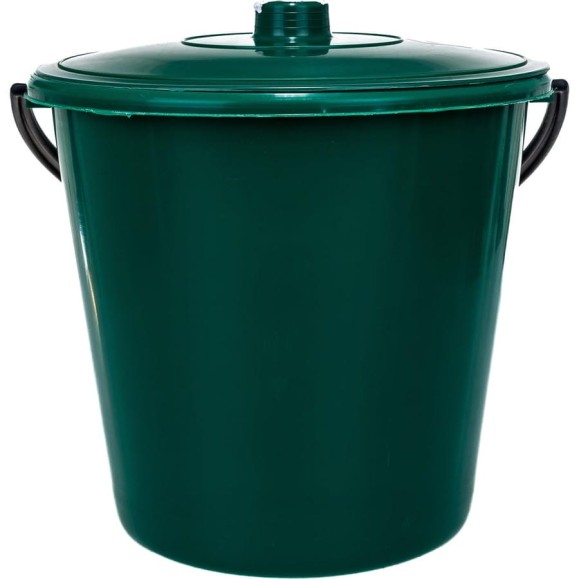 Хозяйственное ведро с крышкой BlagPlast 10 л, зеленое Bl-19902-1 Хозяйственное ведро с крышкой BlagPlast 10 л, зеленое Bl-19902-1
