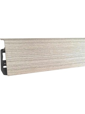 Плинтус ВОЛШЕБНАЯ ПАЛОЧКА Home 7010 (1 шт, ПВХ, 70 мм, 2,2 м) УТ000073640