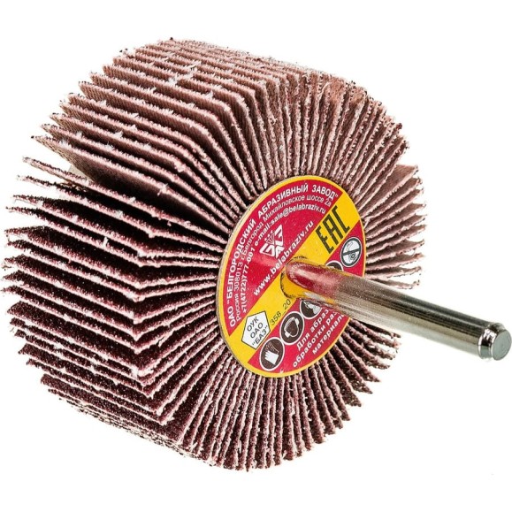 Круг лепестковый с оправкой KK19XW (60х30х6 мм; 25H; Р60) БАЗ 960000022891 Круг лепестковый с оправкой KK19XW (60х30х6 мм; 25H; Р60) БАЗ 960000022891