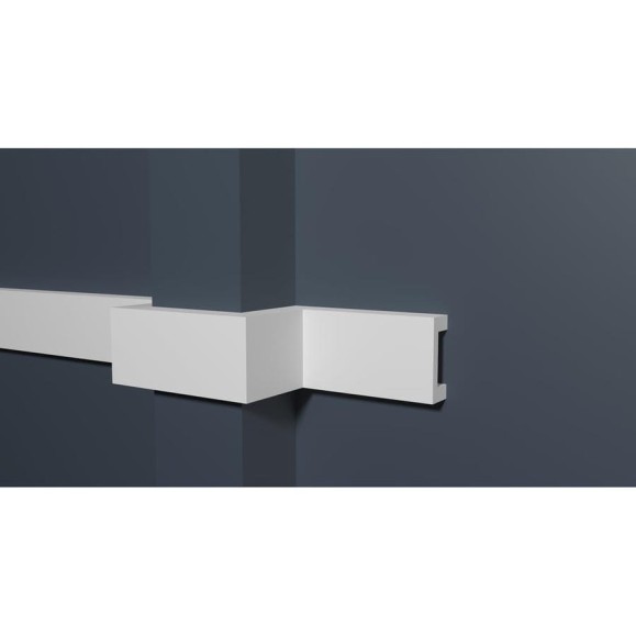 Молдинг стеновой ударопрочный влагостойкий под покраску Decor-Dizayn 40x15x2000мм DD618 Молдинг стеновой ударопрочный влагостойкий под покраску Decor-Dizayn 40x15x2000мм DD618