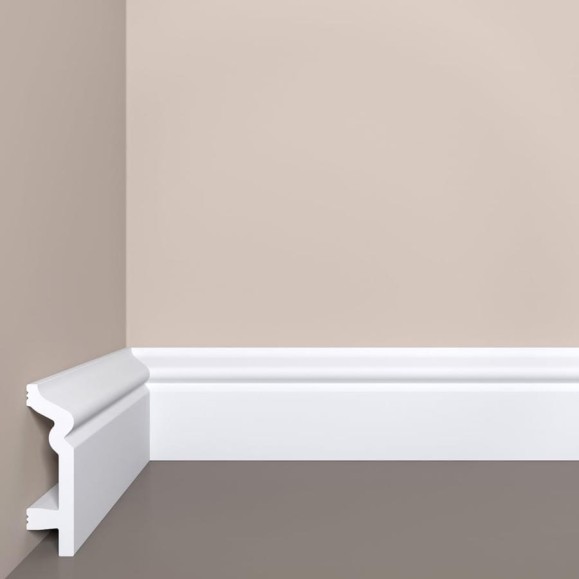 Напольный плинтус bello deco XPS П 2 80x22 мм 00-00004605 Напольный плинтус bello deco XPS П 2 80x22 мм 00-00004605