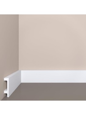 Напольный плинтус bello deco XPS П 15 60x15 мм 00-00103776