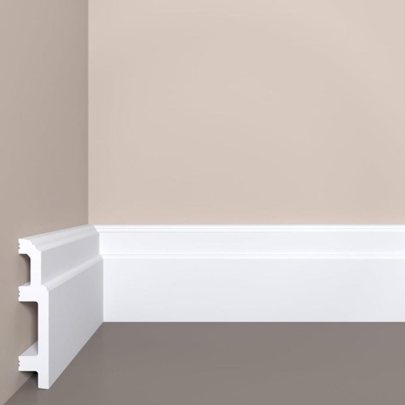 Напольный плинтус bello deco XPS П 10 100x20 мм 00-00004619 Напольный плинтус bello deco XPS П 10 100x20 мм 00-00004619