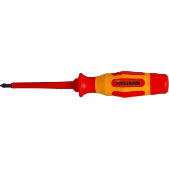 Отвертка PROJAHN VDE 6-в-1 универсальная для винтов с шлицем PH и PZ 5105-1230 Отвертка PROJAHN VDE 6-в-1 универсальная для винтов с шлицем PH и PZ 5105-1230