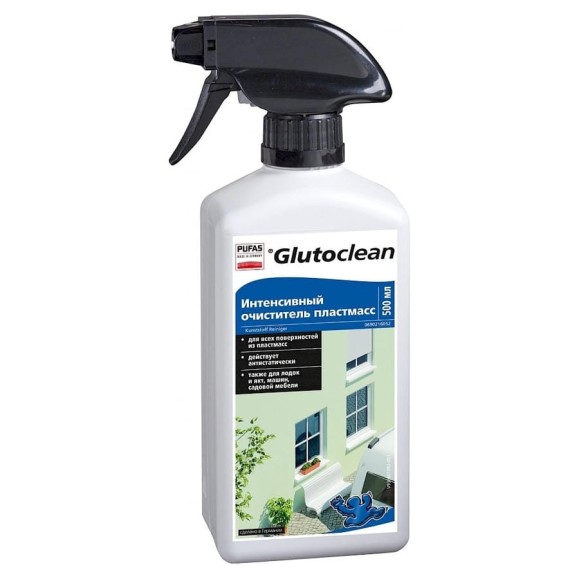 Интенсивный очиститель пластмасс Glutoclean 500 мл М 036601092 Интенсивный очиститель пластмасс Glutoclean 500 мл М 036601092